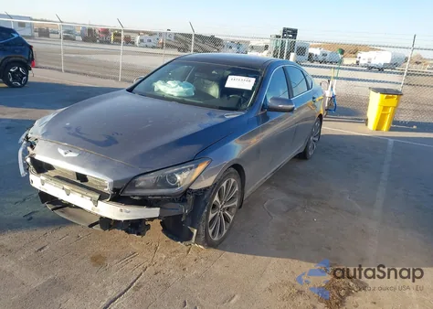 2015 Hyundai Genesis 3.8 из США, поврежденный, VIN KMHGN4JE1FU047018